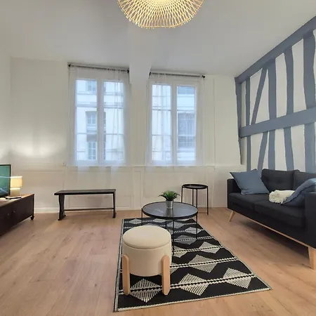 アパート Le Norman Centre Historique Lumineux *